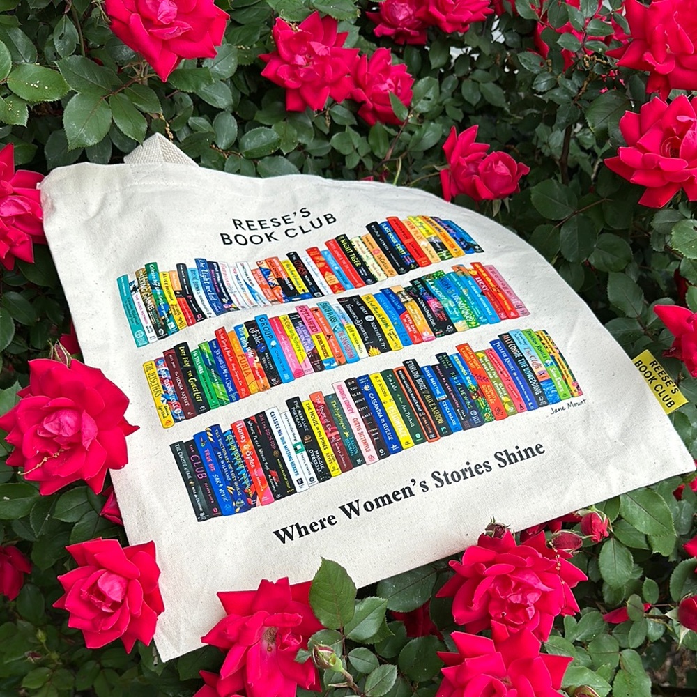 Reese’s Book Club tote